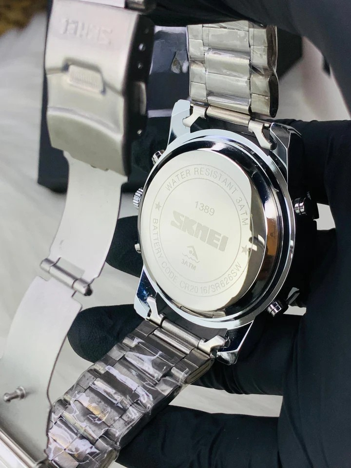 Skemi Dual Time (Silver Blue)