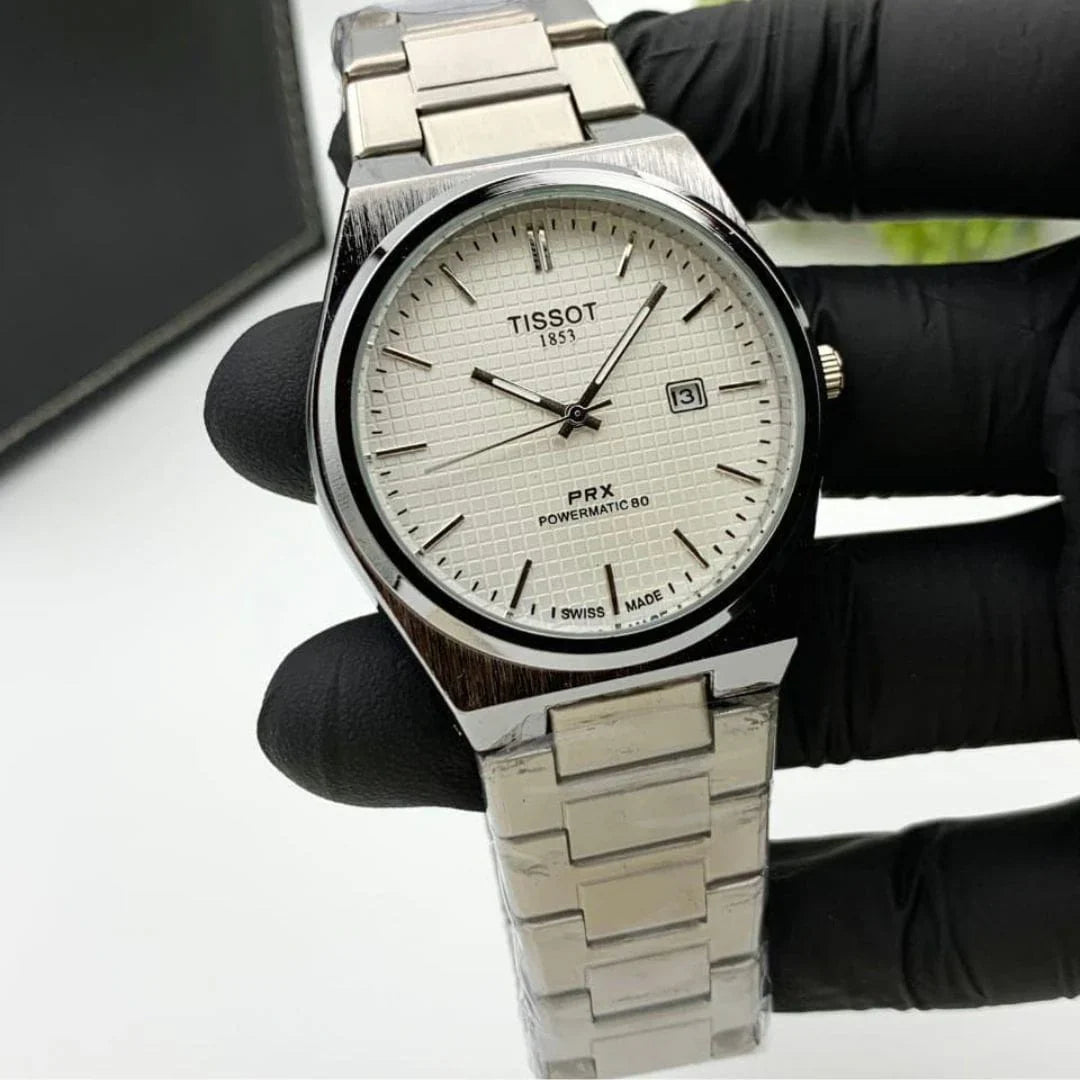 Tissot - PRX - 40mm - White Dial - Smooth Movement
