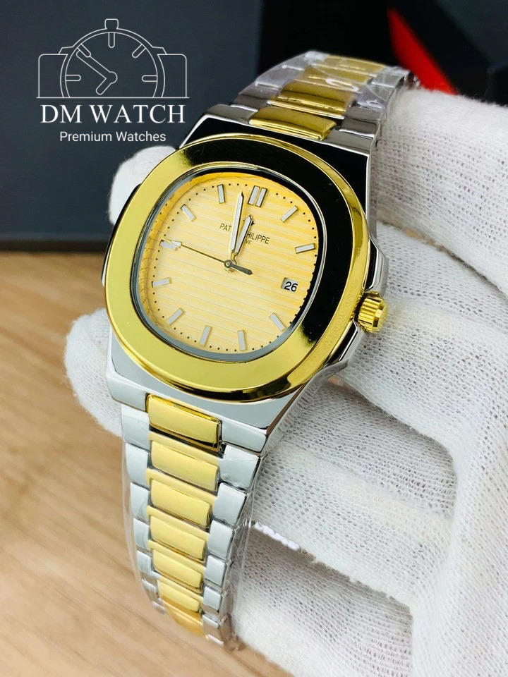 Nautilus Model | Two Tone Gold