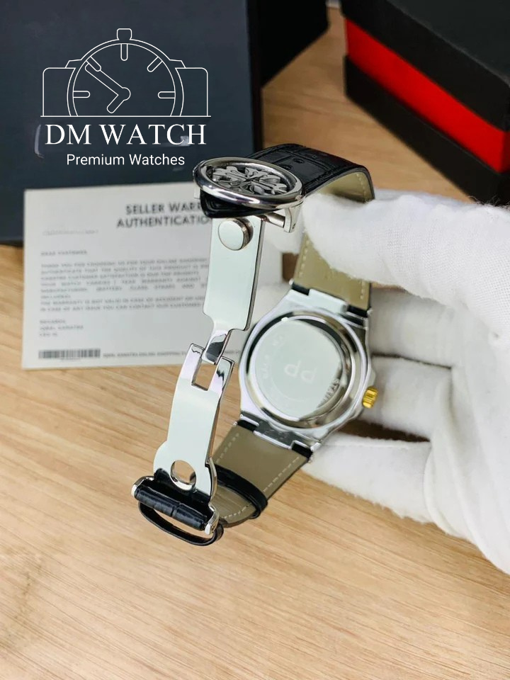 PP (Black Strap Silver Case Inner White)