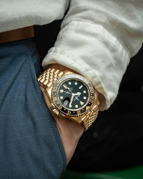 Rolex GMT-Master II Full Gold Jubilee Stainless Steel