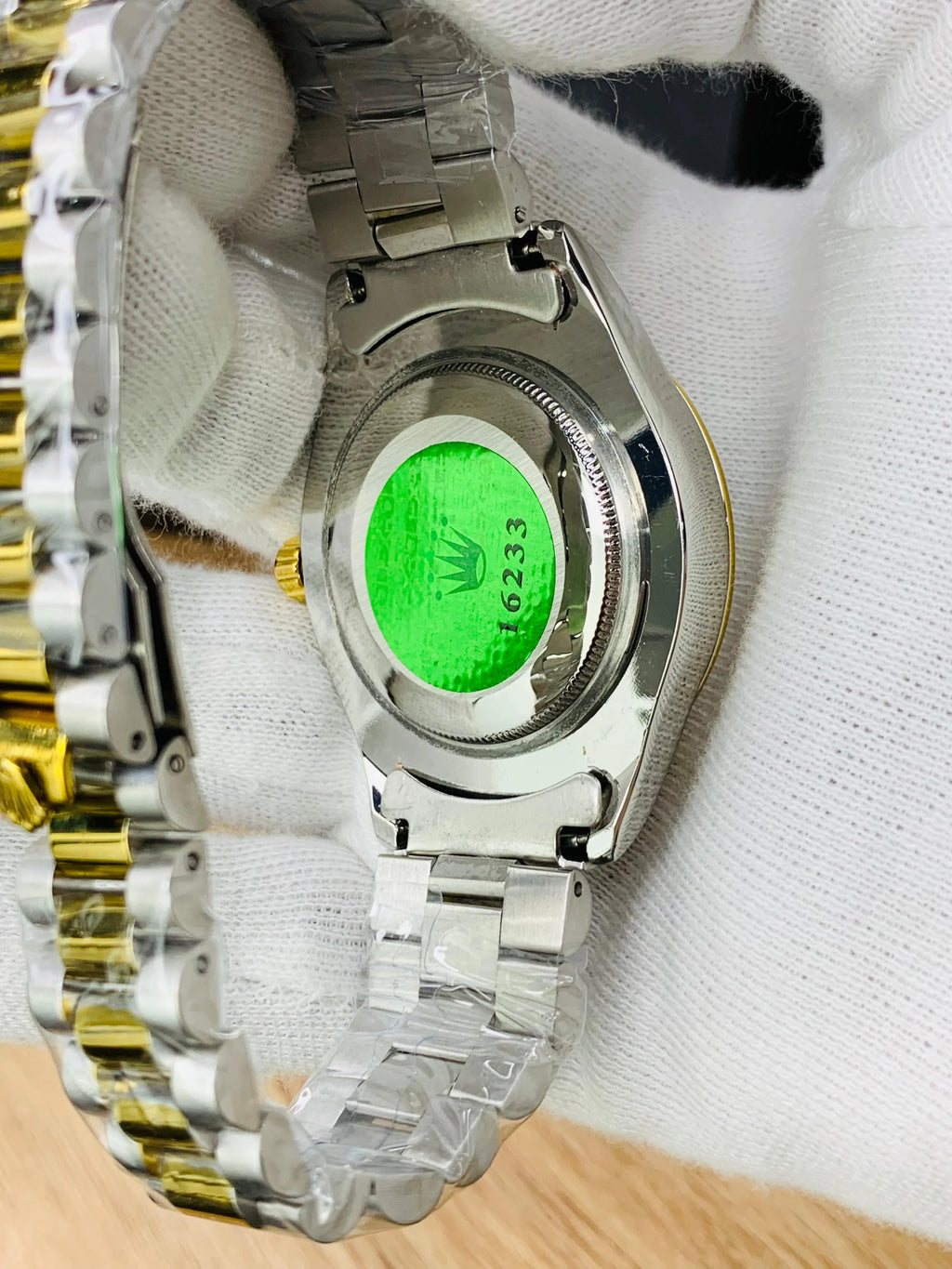 Rolex Luxury Two Tone Day-Date Watch