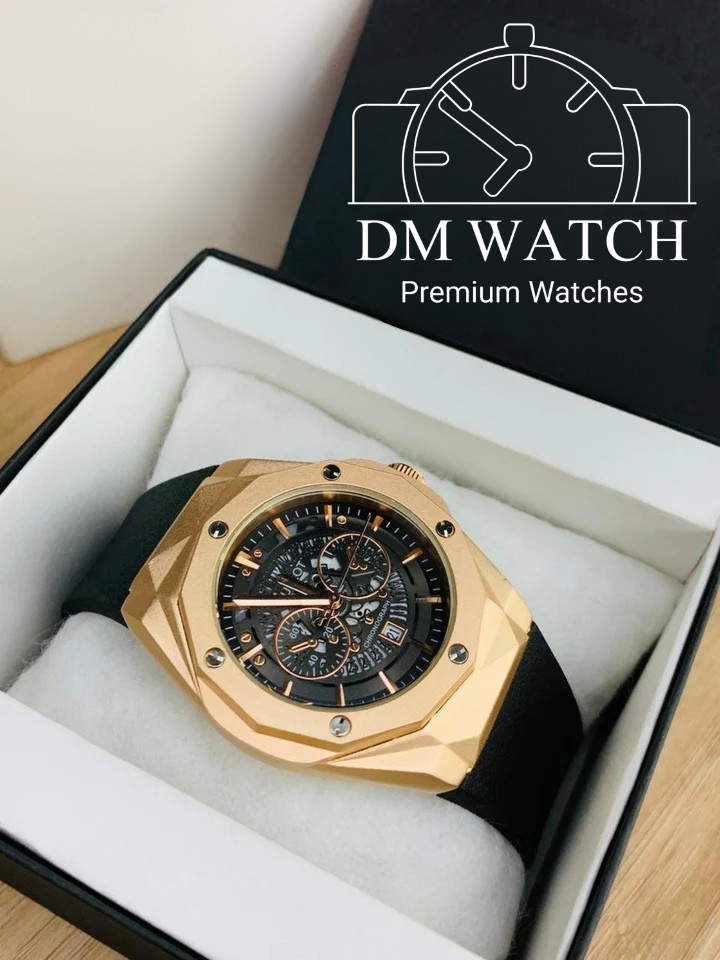 HB Diamond Cut Strap | Rosegold