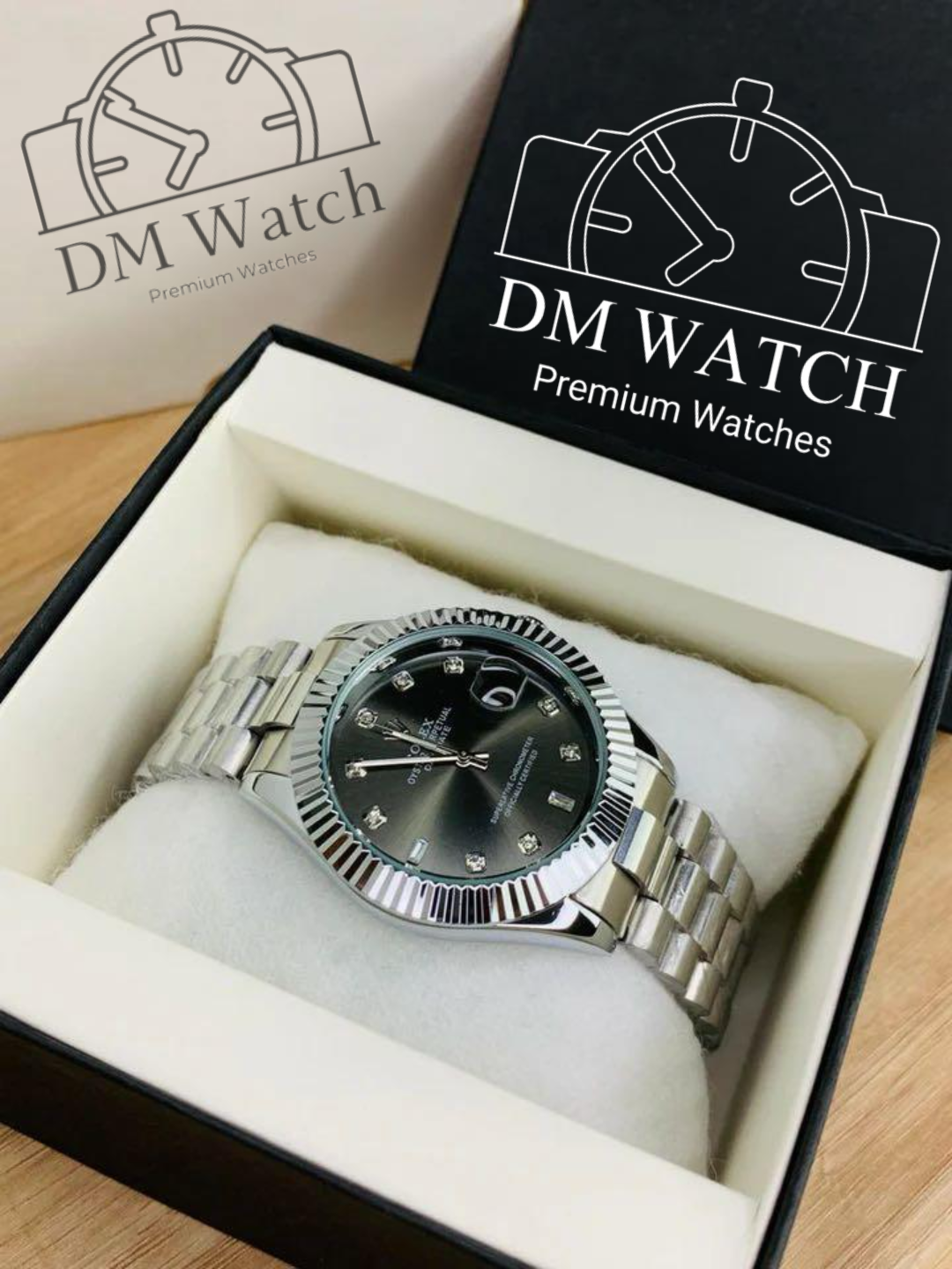 Kangoori Stone Model | Silver Black