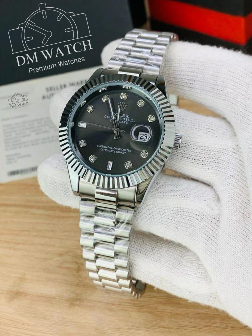 Kangoori Stone Model | Silver Black