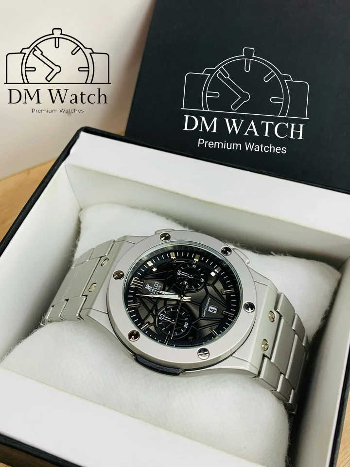 HB Regular | Silver Black