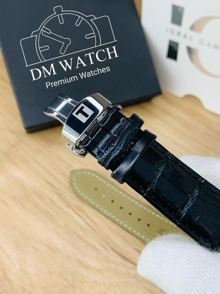 Branded Chronograph working Watch (Black Gold)