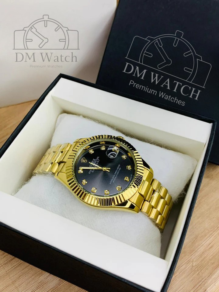 Kangoori Stone Model | Gold Black