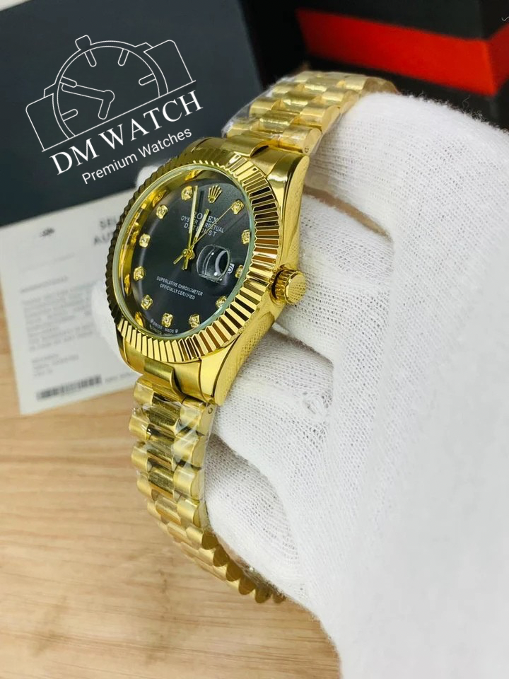 Kangoori Stone Model | Gold Black