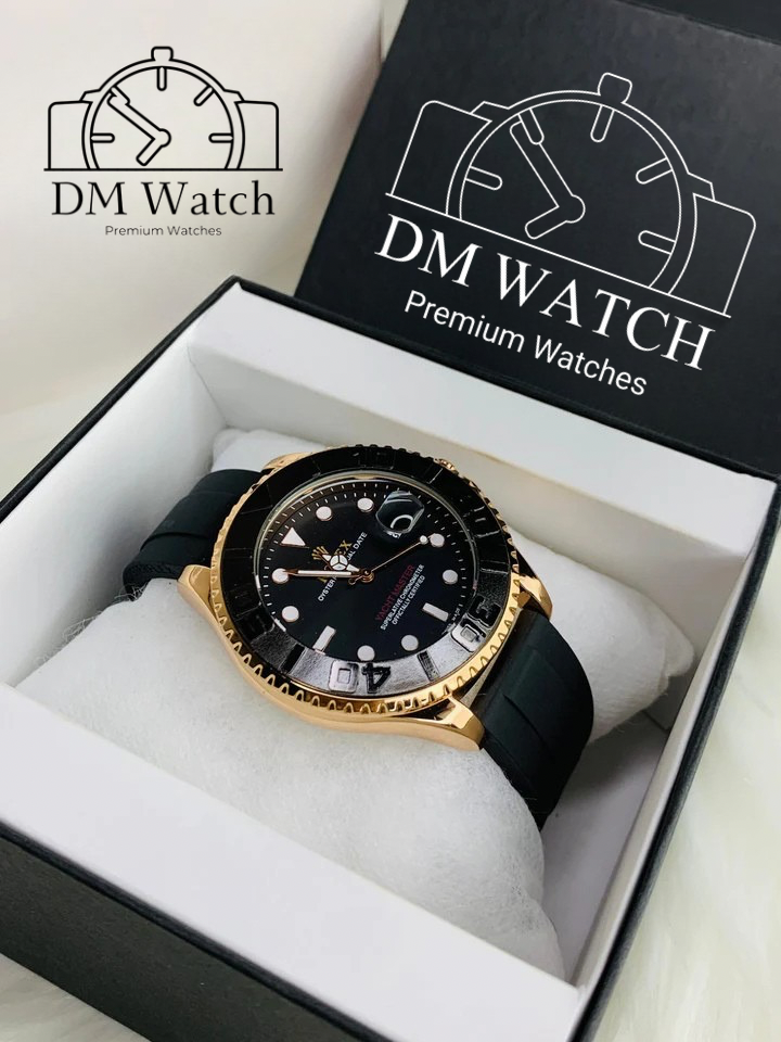 Yacht Master Men Watch | Rosegold